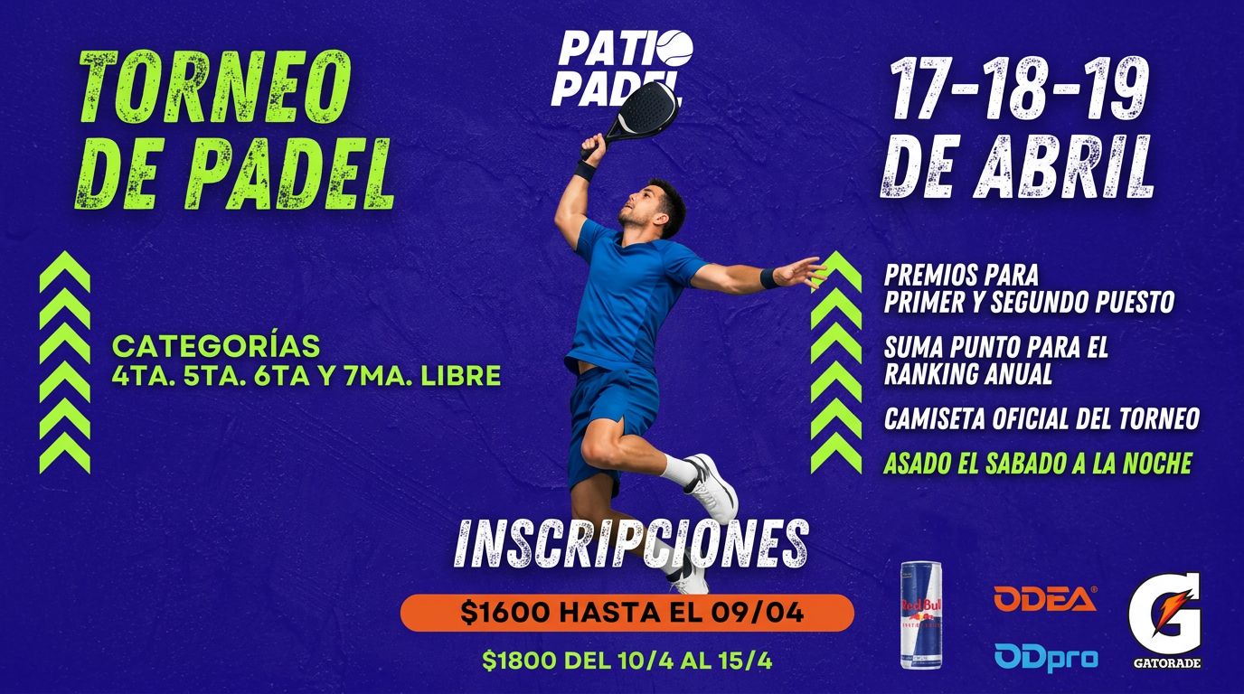 2da Fecha Patio Padel