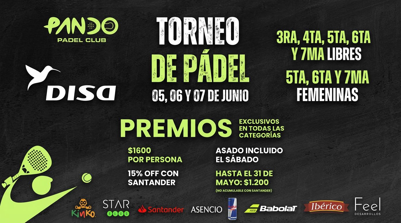 Torneo DISA - Pando Padel Club