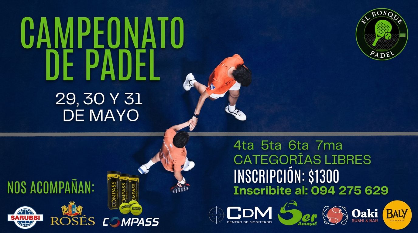 Campeonato de Pádel - El Bosque