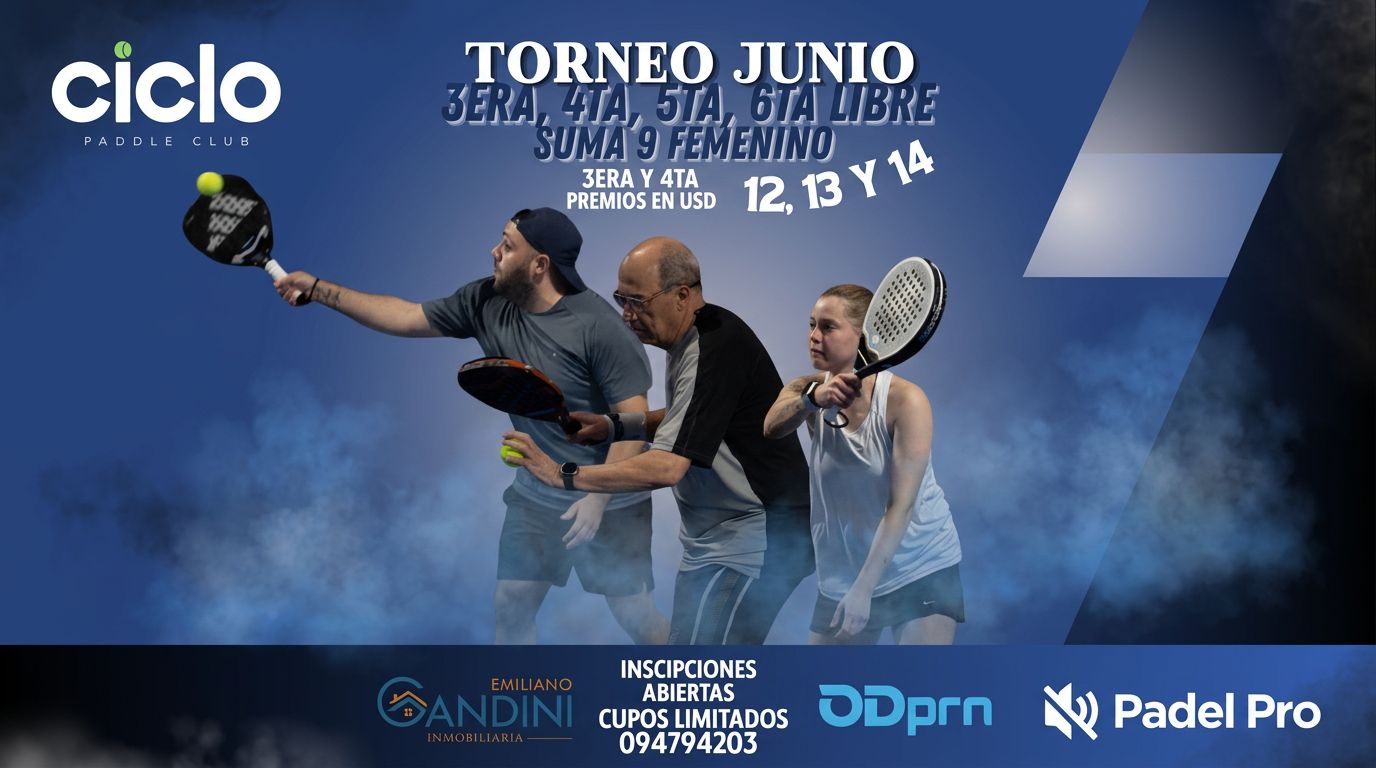 Torneo Junio - Ciclo Padel