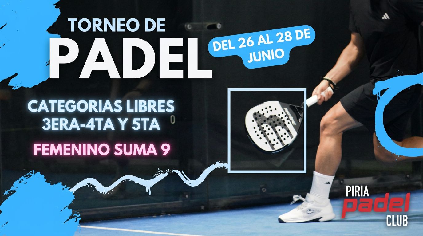 Torneo de Padel - Piria Padel Club